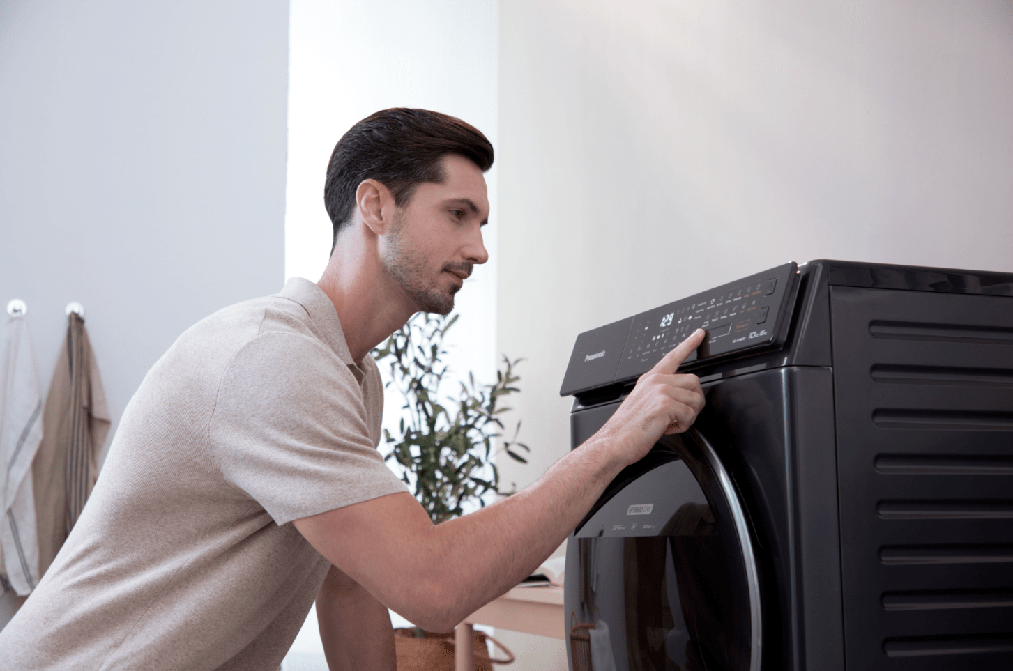 Panasonic Care+ Edition 10kg/6kg Front Load Washer Dryer NA-S106FC1WS