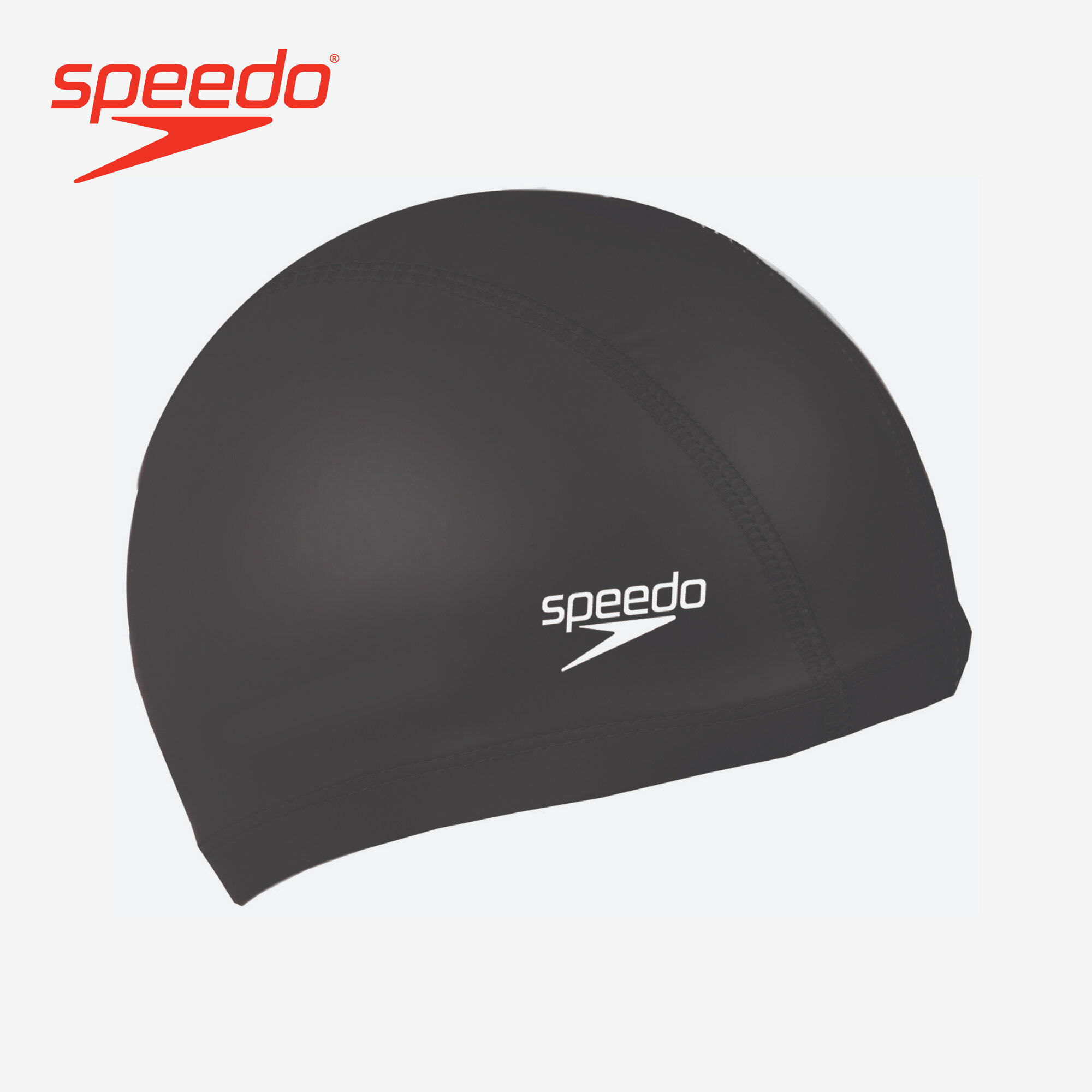 Speedo Adult Men & Women's Fitness Swim Caps Pace- Black - 8-720640001