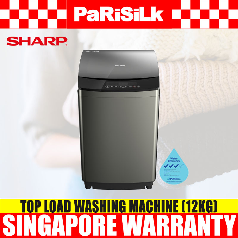 (Bulky) Sharp ES-F120G Top Load Washing Machine (12KG)