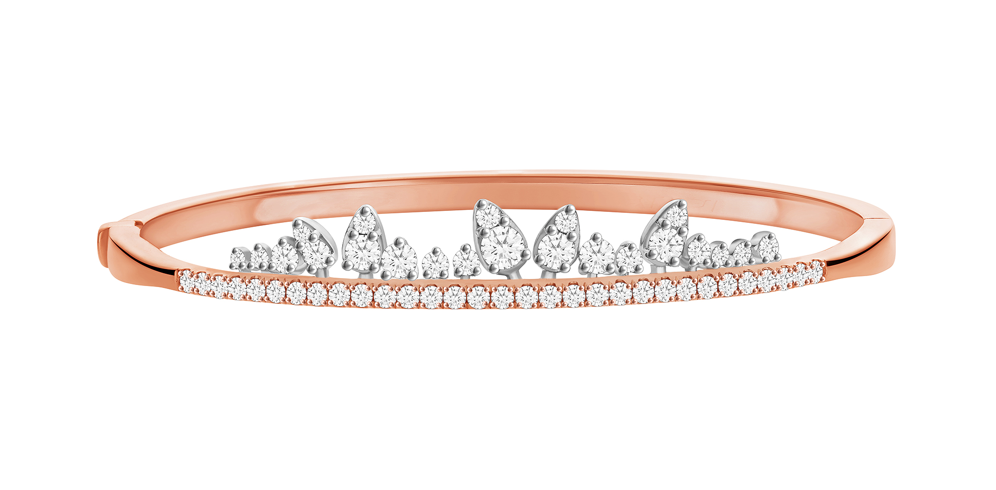 Lee Hwa Jewellery Cheri Tiara Diamond Bangle