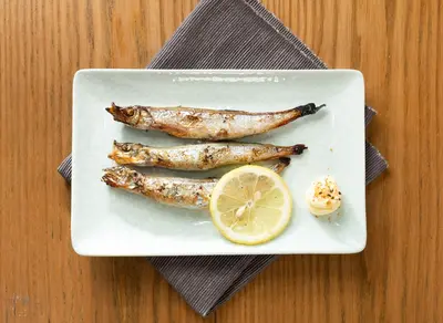Grilled Shishamo Fish