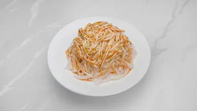 Shredded Chicken with Green Bean Noodles