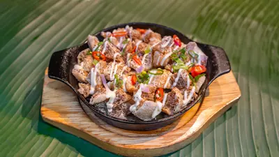 Tofu Sisig with Rice or Salad