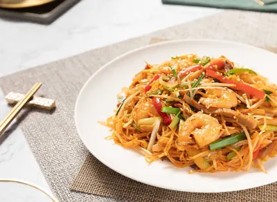Stir-fried Rice Vermicelli in Fuzhou Style